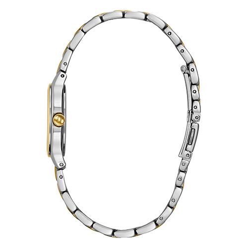 Womens Bulova Slim Two-Tone Bracelet Watch - 98L217