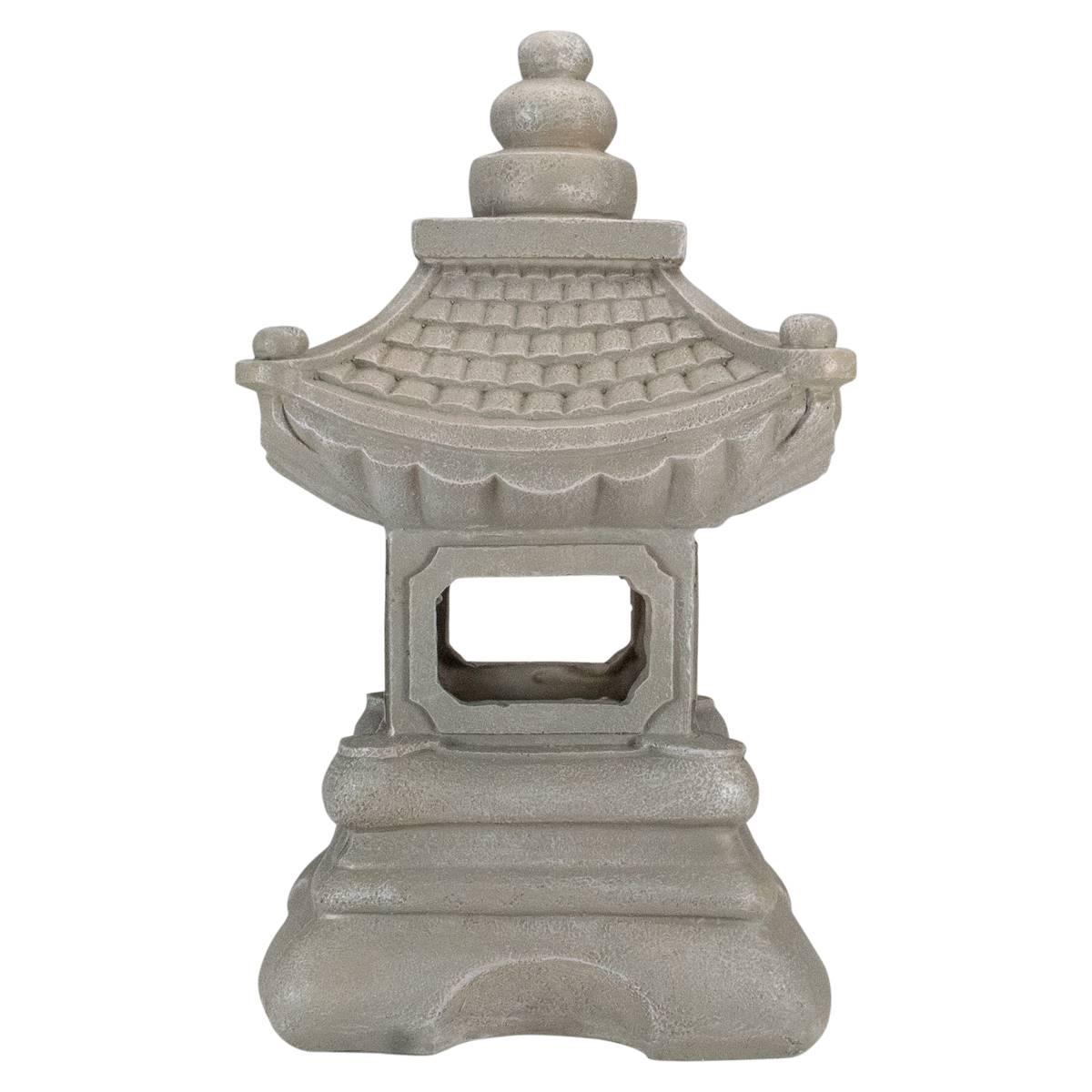 Northlight Seasonal 13.5in. Pagoda Outdoor Garden Statue
