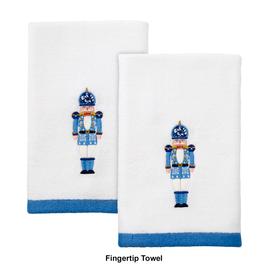 Avanti Nutcracker Trellis Towel Collection