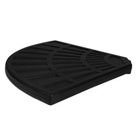 Northlight Seasonal 26lbs Black Fan Shaped Off-Set Umbrella Stand