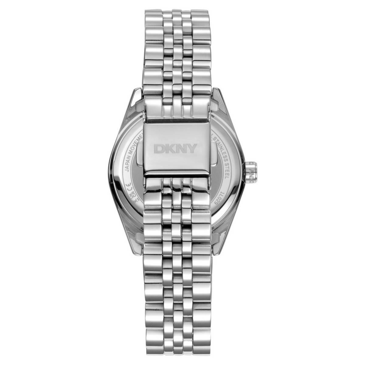 Womens DKNY Nolita Midi Pink Dial Bracelet Watch - DK1L029M004