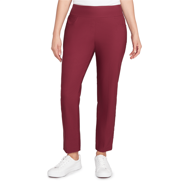Petite Ruby Rd. Key Items Pull On Casual Ankle Pants