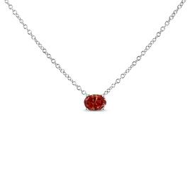 Haus of Brilliance 3/8ctw. Red Lab Grown Diamond Pendant