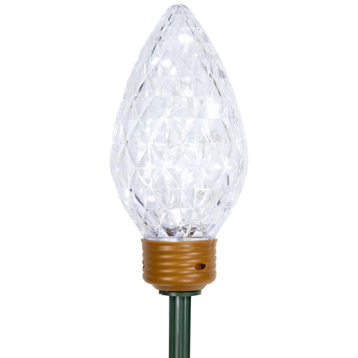 Northlight 8ft. LED C9 Style Christmas Pathway Lawn Stakes