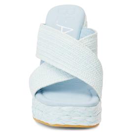 Womens Beach by Matisse Caravan Heeled Slide Sandals