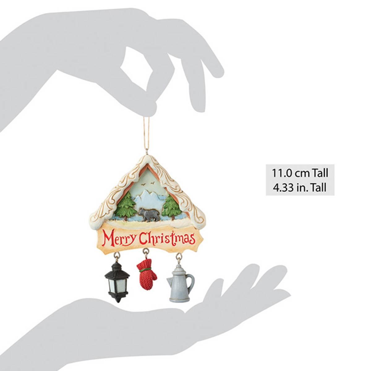 Jim Shore Christmas at the Lodge Christmas Ornament