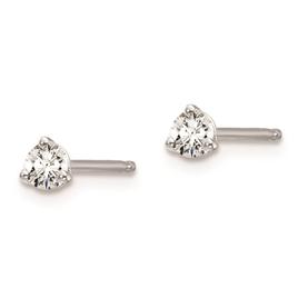 Pure Fire 14kt. White Gold 1/5ctw. Certified Lab Diamond Earrings