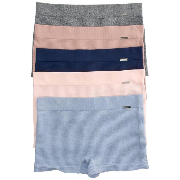 Womens Nautica 5pk. Seamless Ribbed Boyleg Panties NT3670-5PKA