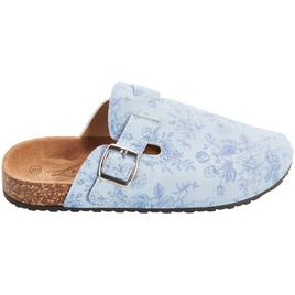 Womens Love 83 Blue Toile Clogs