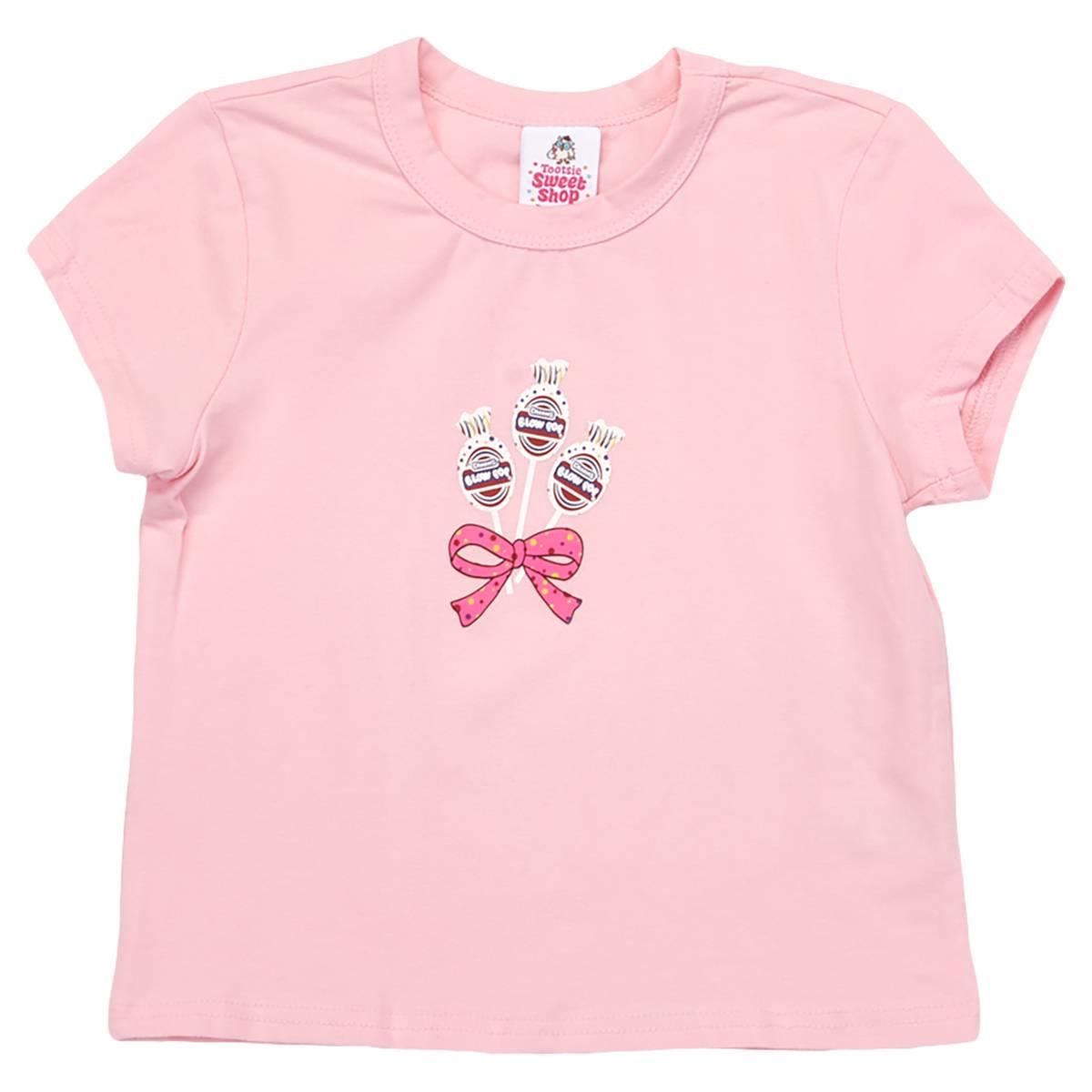 Girls (7-16) Tootsie Roll(R) Short Sleeve Blow Pop Baby Tee