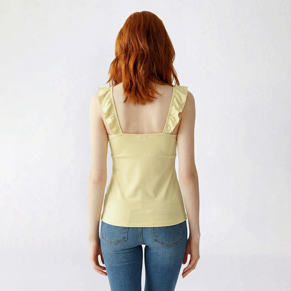 Juniors Derek Heart Sweetheart Babydoll Top with Shell