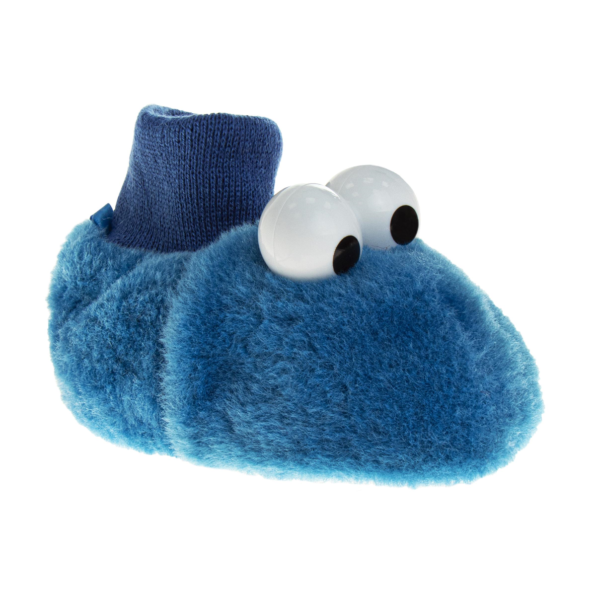 Little Kids Sesame Street(R) Curious Cookie Monster Slippers
