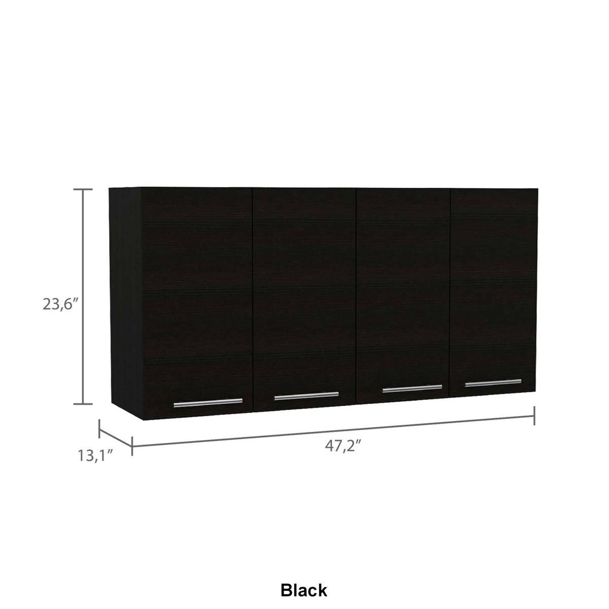 FM FURNITURE Sitka Wall Cabinet w/ Dish Rack