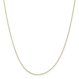 Kids Gold Classics(tm) 10kt. Gold 0.5mm 14in. Box Chain Necklace