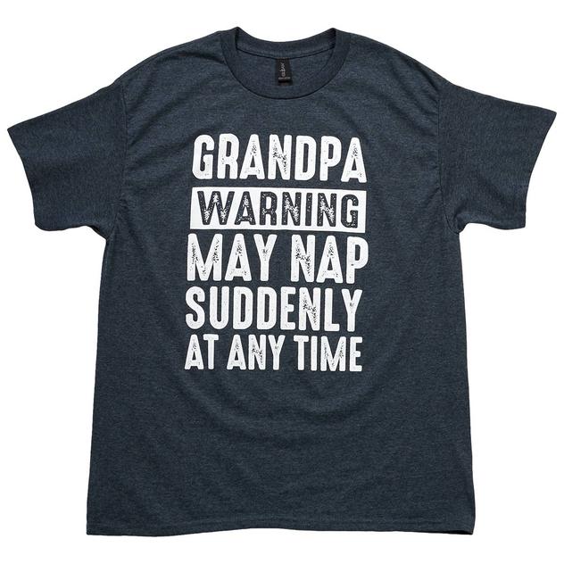 Mens Grandpa May Nap Short Sleeve Tee