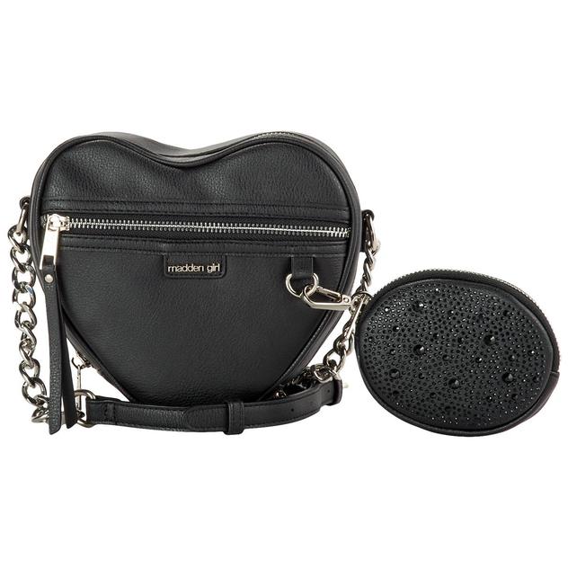 Madden Girl Heart Crossbody w/ Coin Pouch