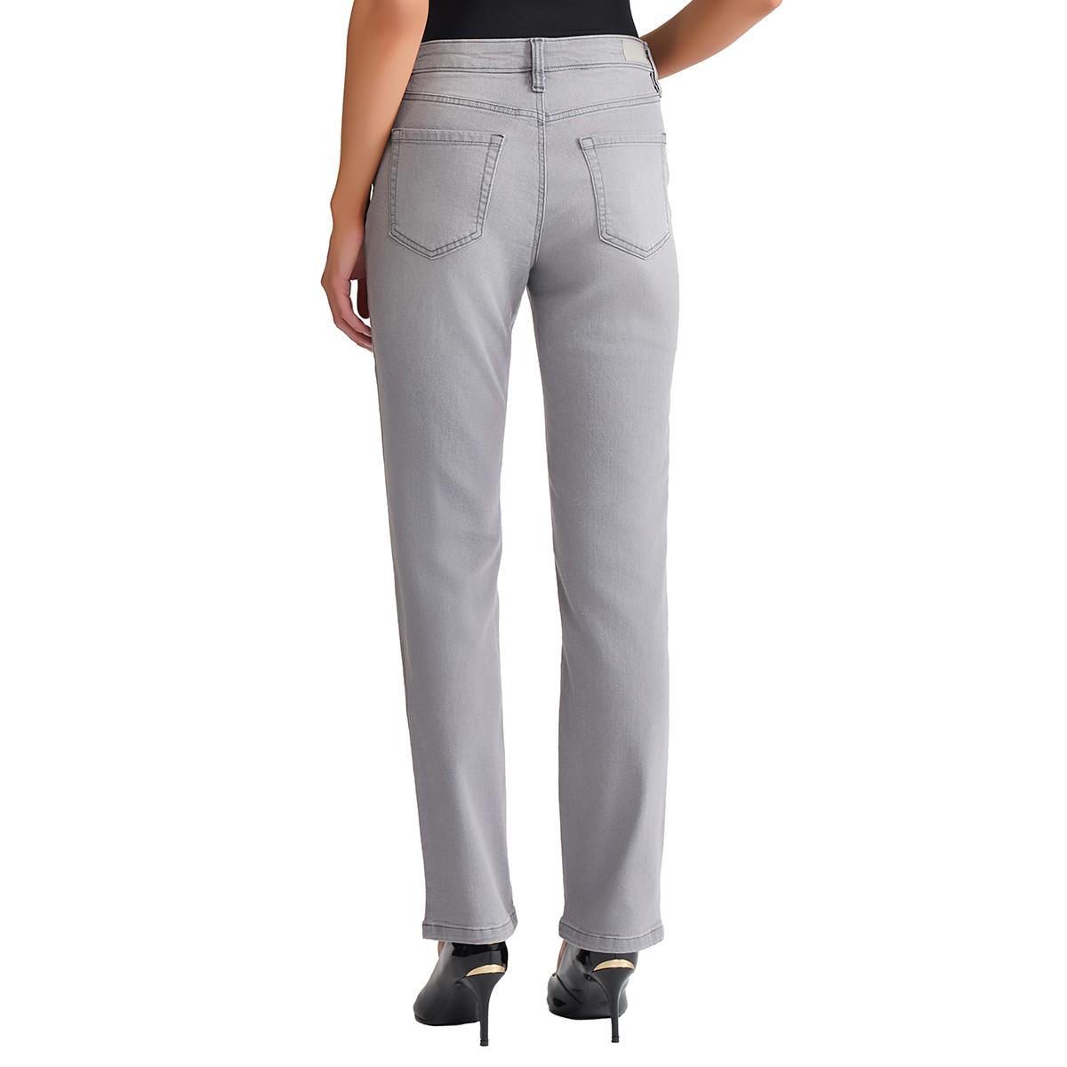 Womens Jones New York Lexington Straight Leg Jeans - Slater