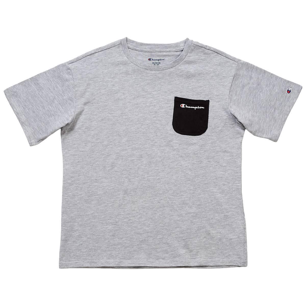 Boys (8-20) Champion(R) Oversized Pocket Short Sleeve Tee