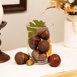 Northlight Fall Harvest 11pc. Acorns & Maple Leaves Decor Set