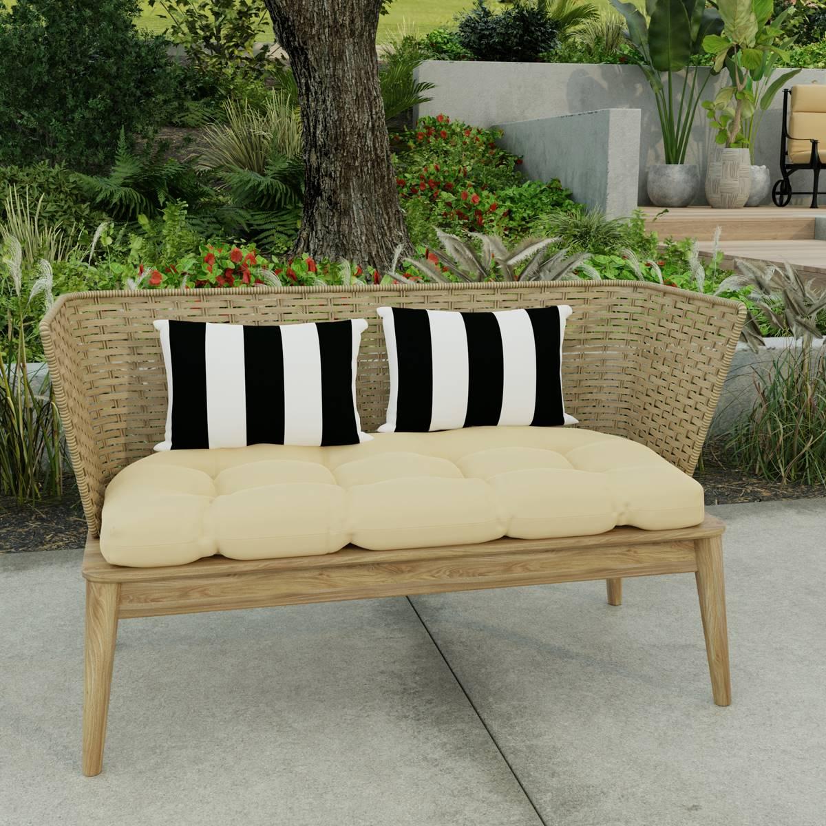 Jordan Manufacturing Cabana Lumbar Toss Pillows - Set of 2