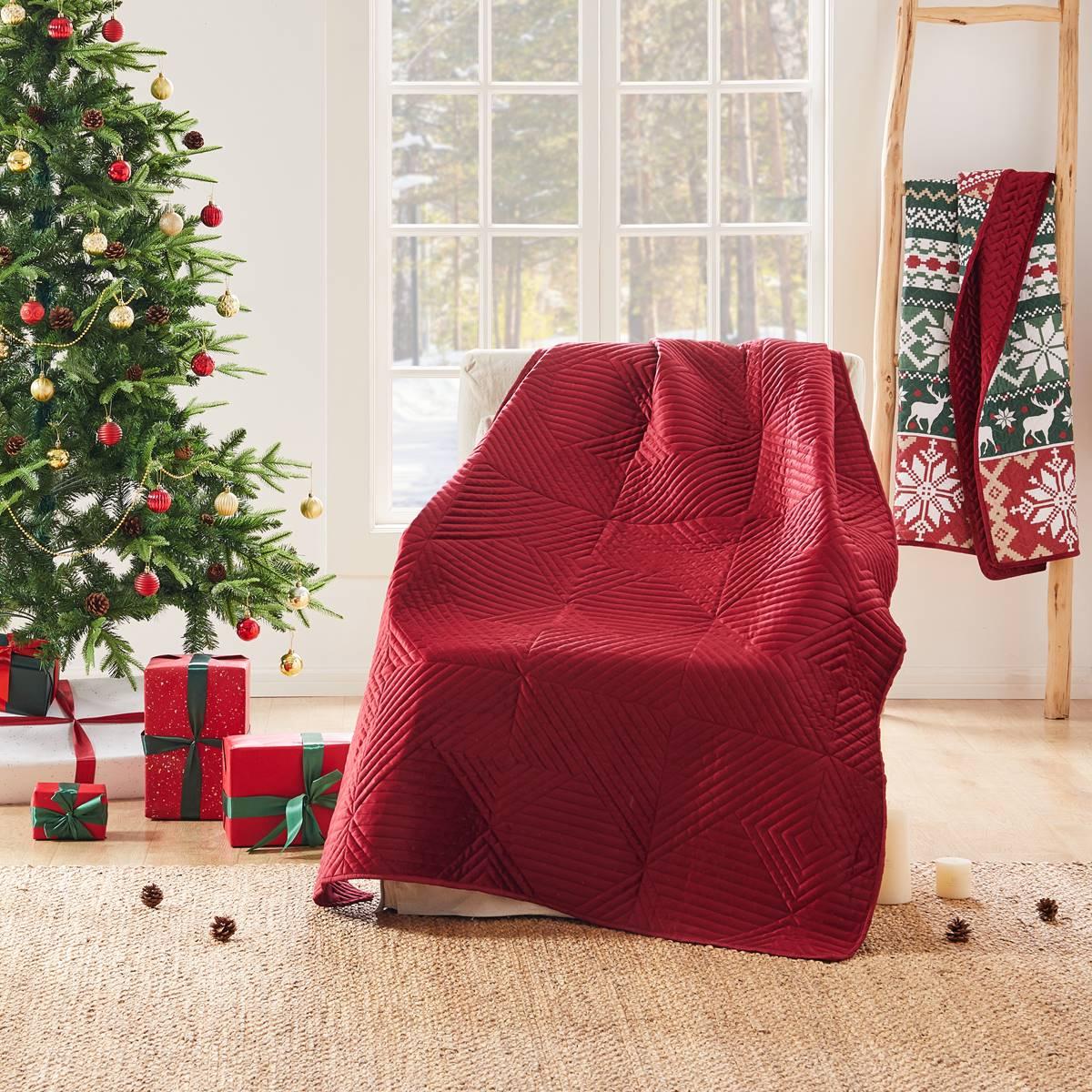 Greenland Home Fashions™ Riviera Velvet Mid-Century Throw Blanket