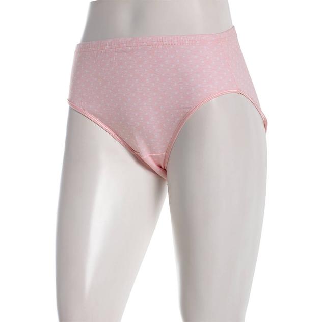Womens René Rofé® Cotton Spandex High Cut Panties  - 2101-X951P1