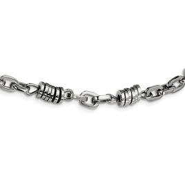 Mens Gentlemen's Classics(tm) Stainless Steel Polished Necklace