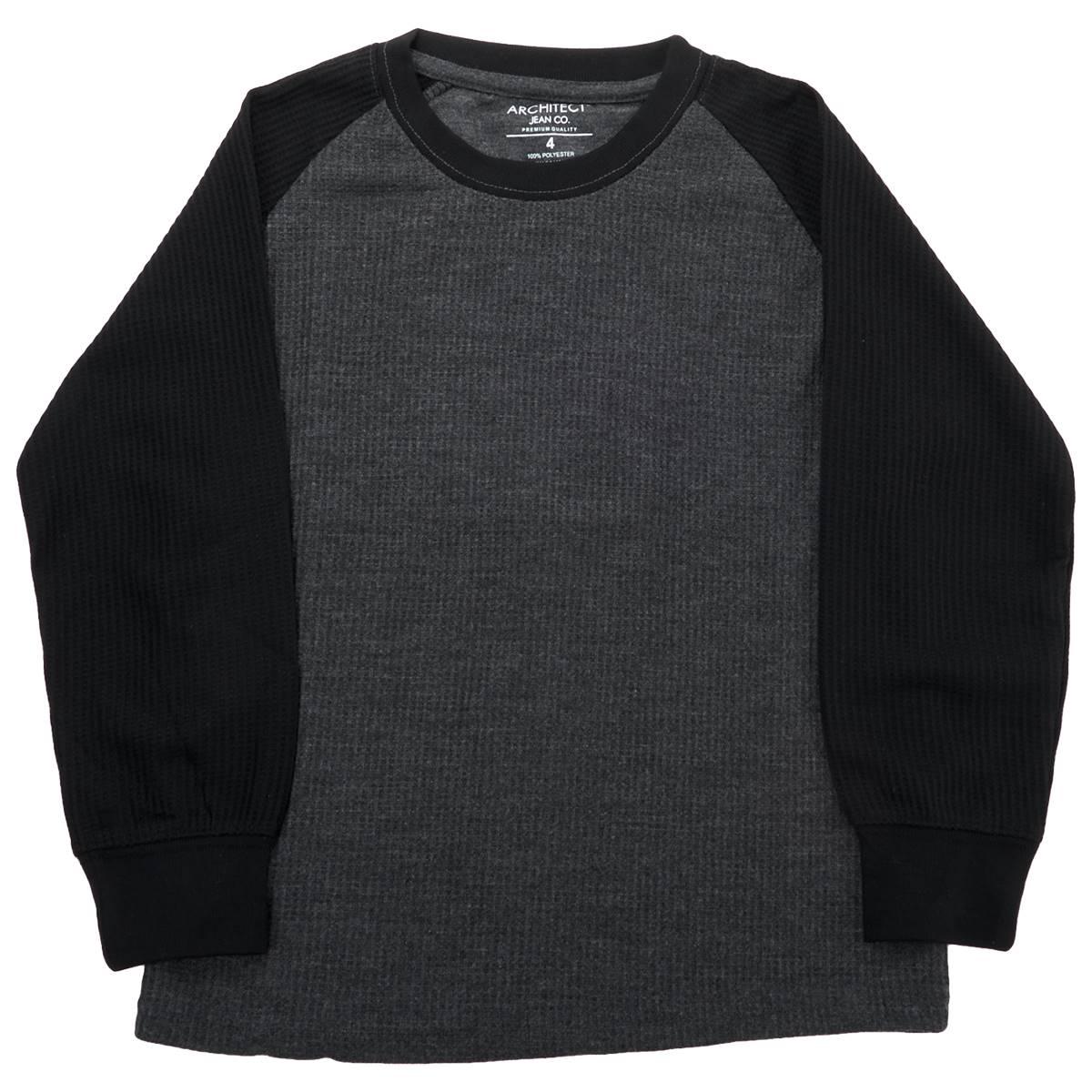Boys (4-7) Architect(R) Jean Co. Raglan Thermal Long Sleeve Top