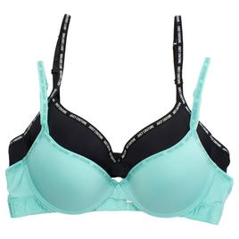 Womens Juicy Couture 2pk. Micro Bras - JC6559-2PKAE