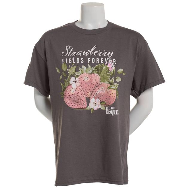Juniors Hybrid Promotions Beatles Strawberry Boyfriend Tee