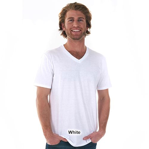 Mens Gildan® Soft Style™ V-Neck Short Sleeve Tee