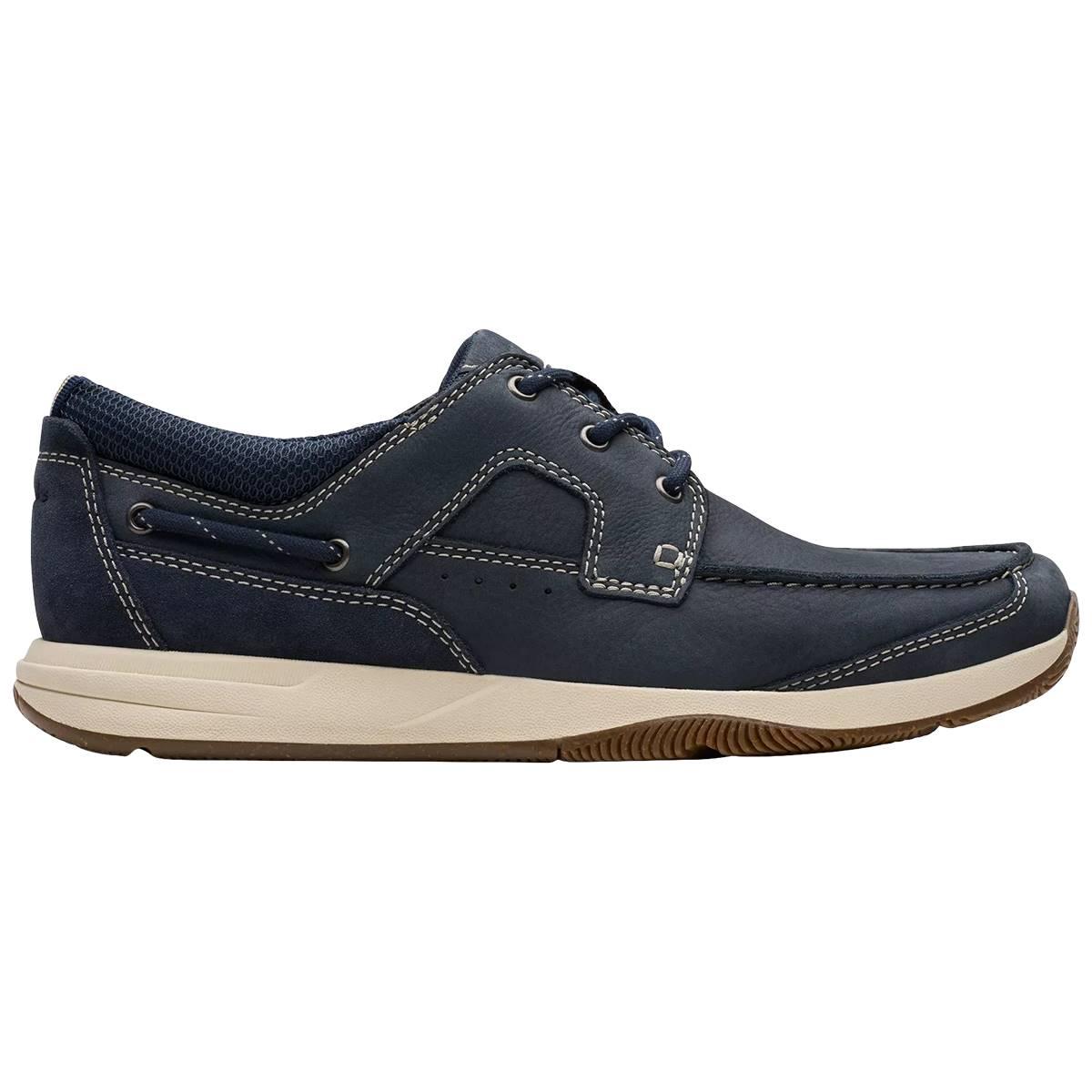 Mens Clarks Sailview Lace Boat Shoes