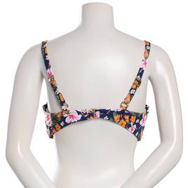 Womens Catherine Malandrino Floral Bloom Bikini Swim Top