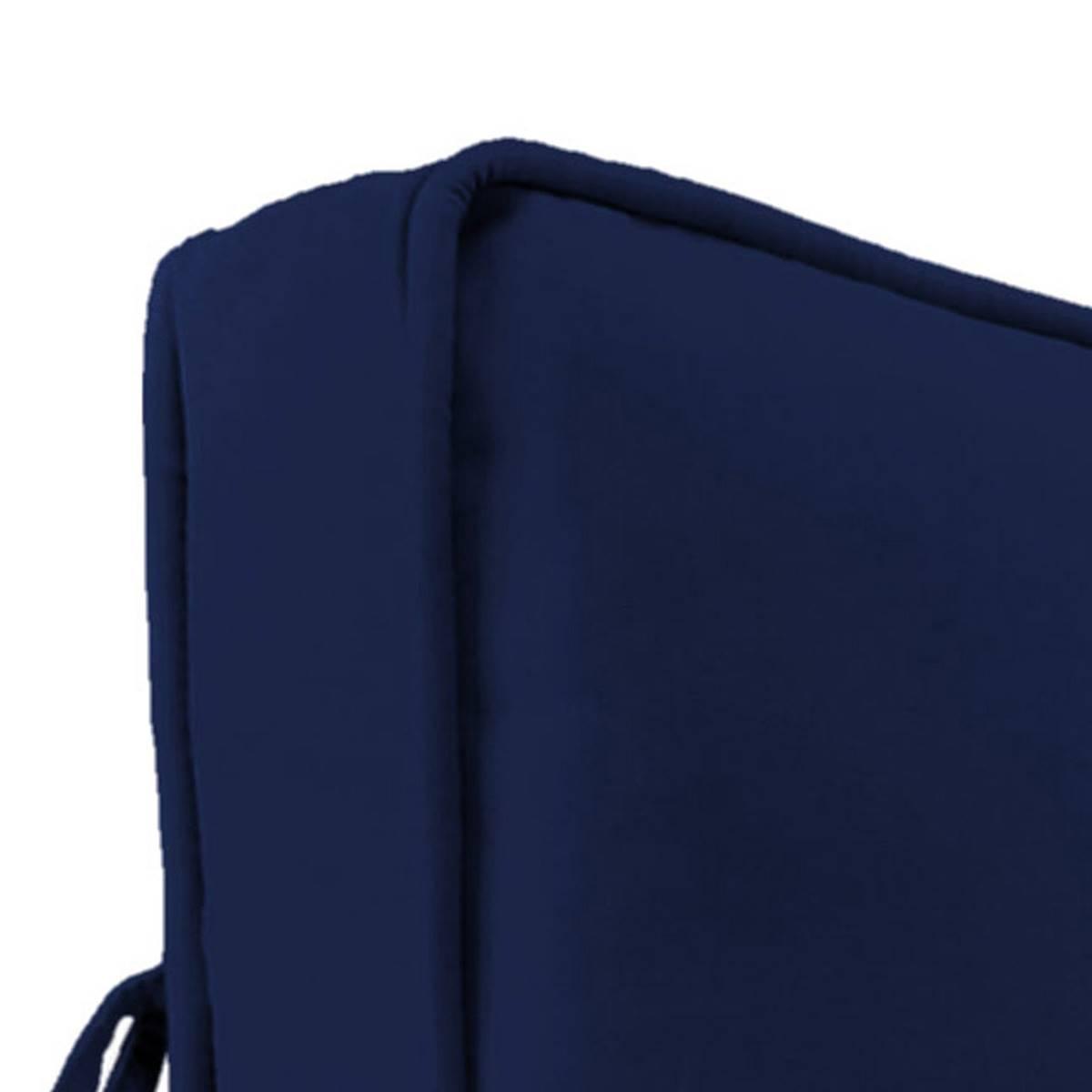 Jordan Manufacturing Solid Boxed Edge High Back Cushion