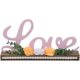 Northlight Seasonal Valentine''s Day Love with Flowers Sign