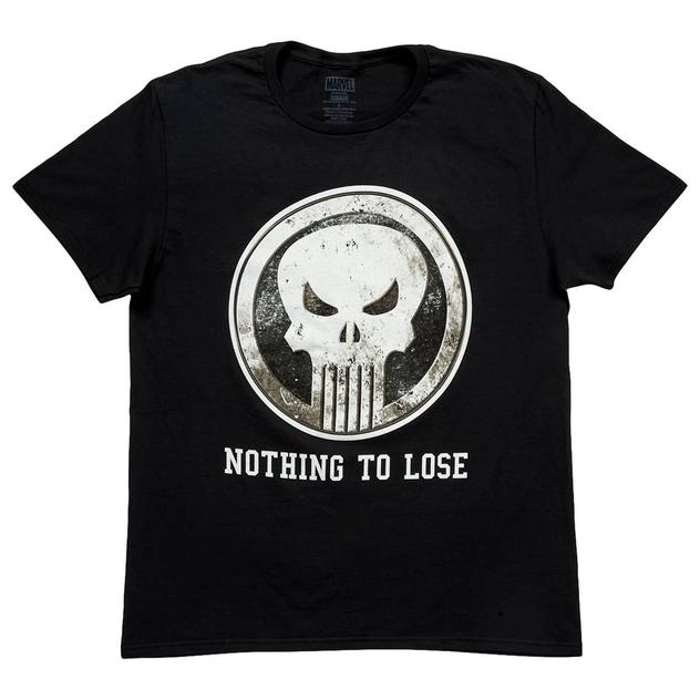 Young Mens Marvel Punisher One Man Army Short Sleeve Graphic Tee