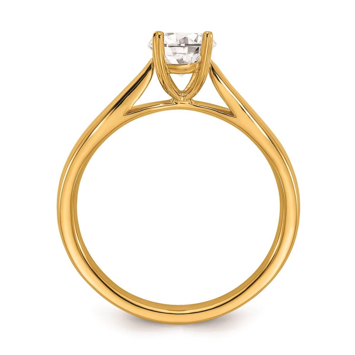 Pure Fire 14kt. Gold 1/2ctw. Certified Lab Grown Diamond Ring