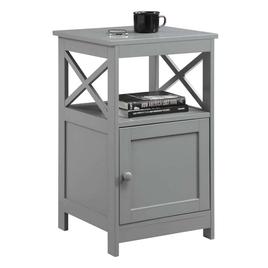 Convenience Concepts Oxford End Table w/ Storage Cabinet