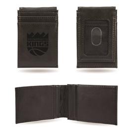 Mens NBA Sacramento Kings Faux Leather Front Pocket Wallet