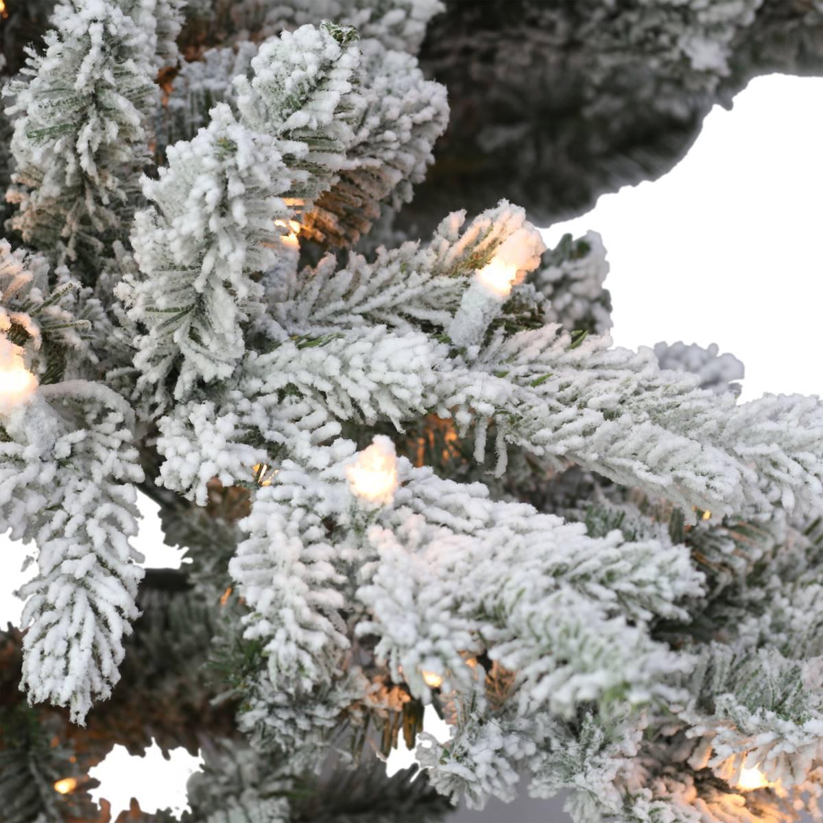 Puleo International 9ft. Pre-Lit Utah Fir Christmas Tree