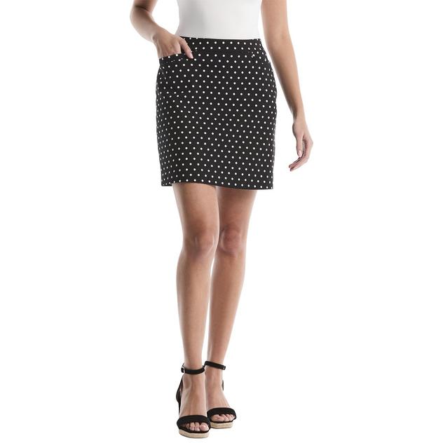 Womens Rafaella® Polka Dot Skort with Pockets