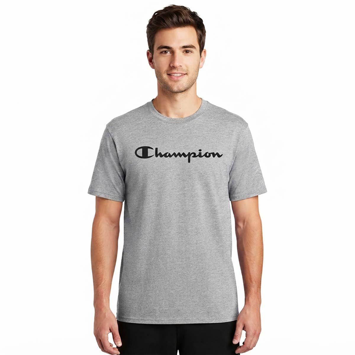 Mens Champion(R) Iconic Big Script Tee