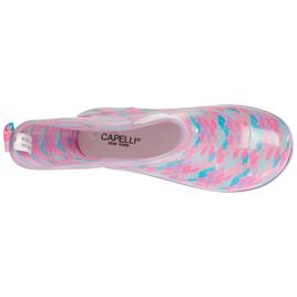 Big Girls Capelli® New York Mermaid Scale Jelly Rain Boots