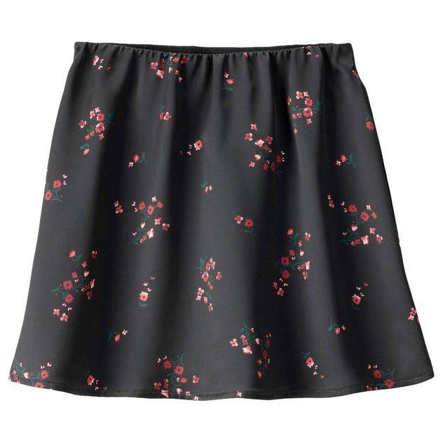 Girls Carter's Floral Satin Skirt