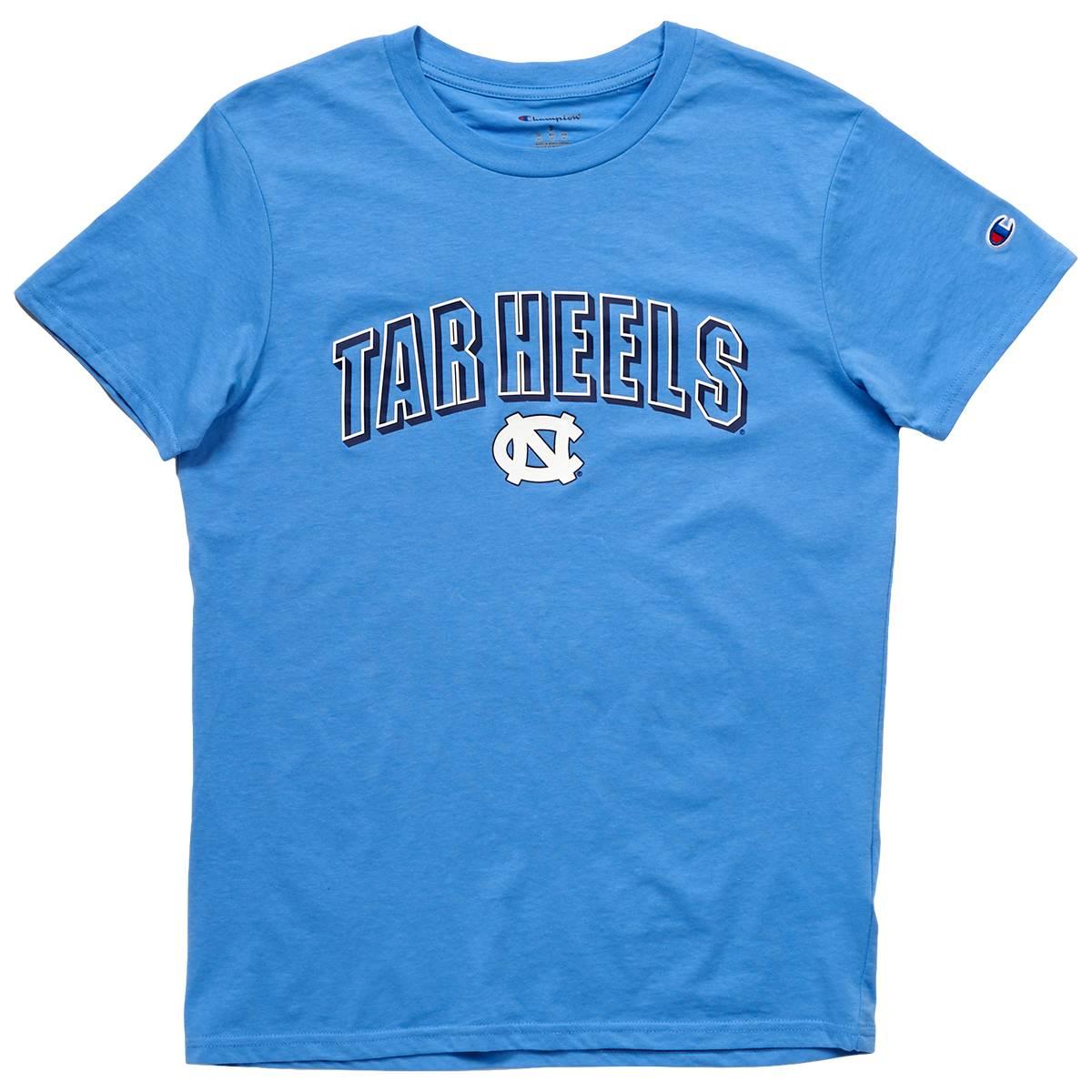 Mens Champion(R) North Carolina Short Sleeve Crew Neck Tee