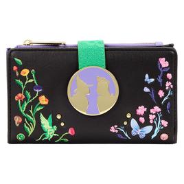 Womens Loungefly Wicked Floral Flap Wallet