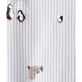 Baby Unisex (NB-9M) Carter''s® Penguin & Seal Ribbed Zip Sleeper