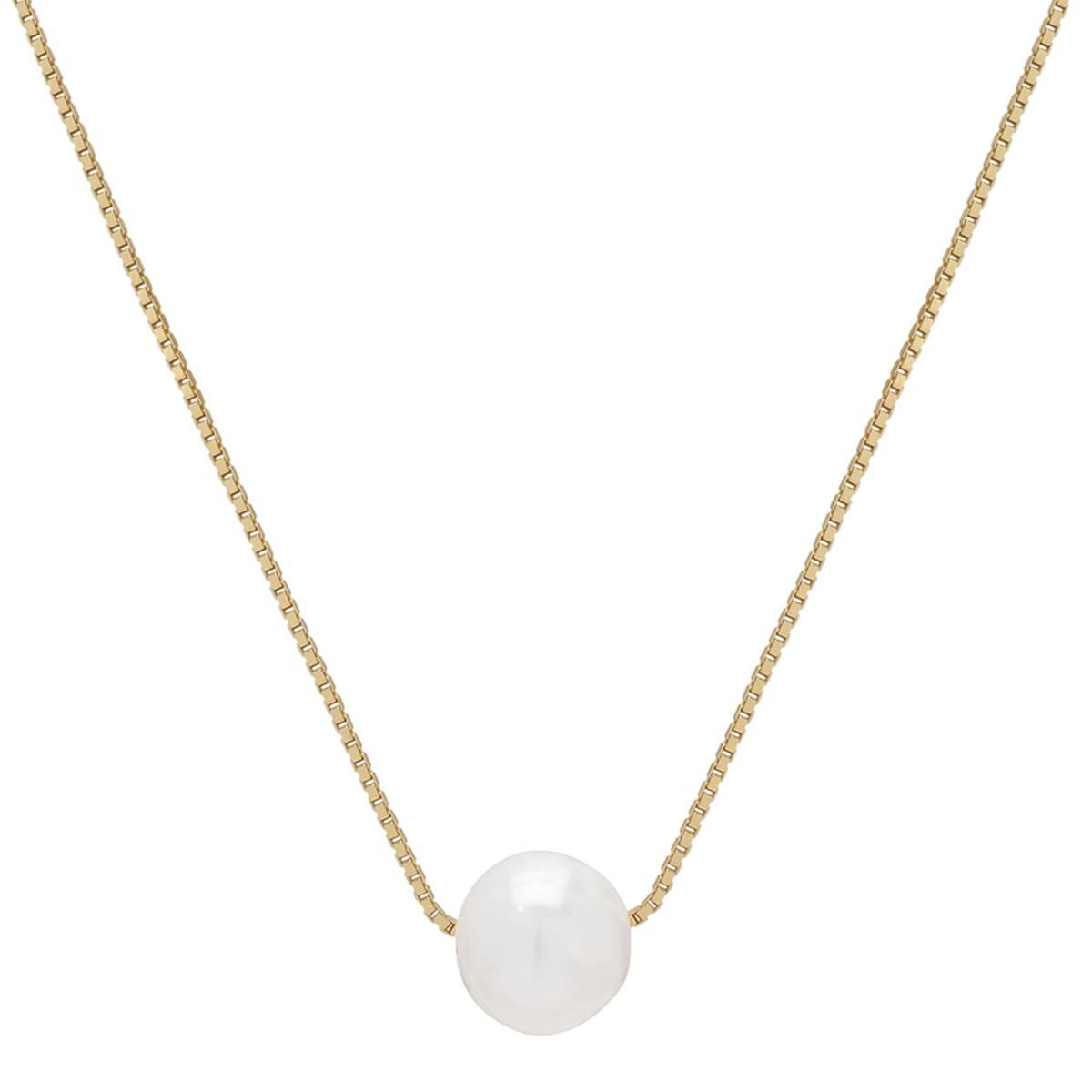14kt. Gold over Sterling Silver Pearl Necklace