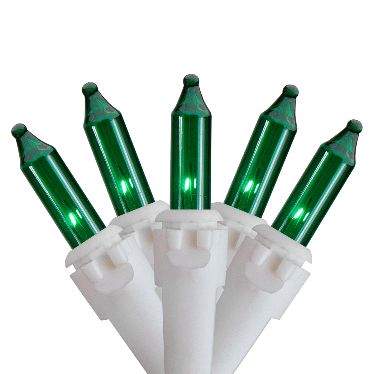 Northlight 3.5ft. Green Mini Icicle 100ct. Christmas Lights