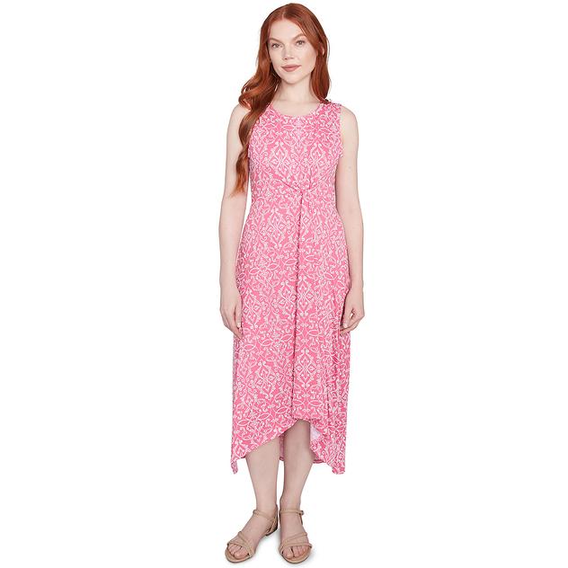Womens Ruby Rd. Must Haves II Side Cinch High Low Dress